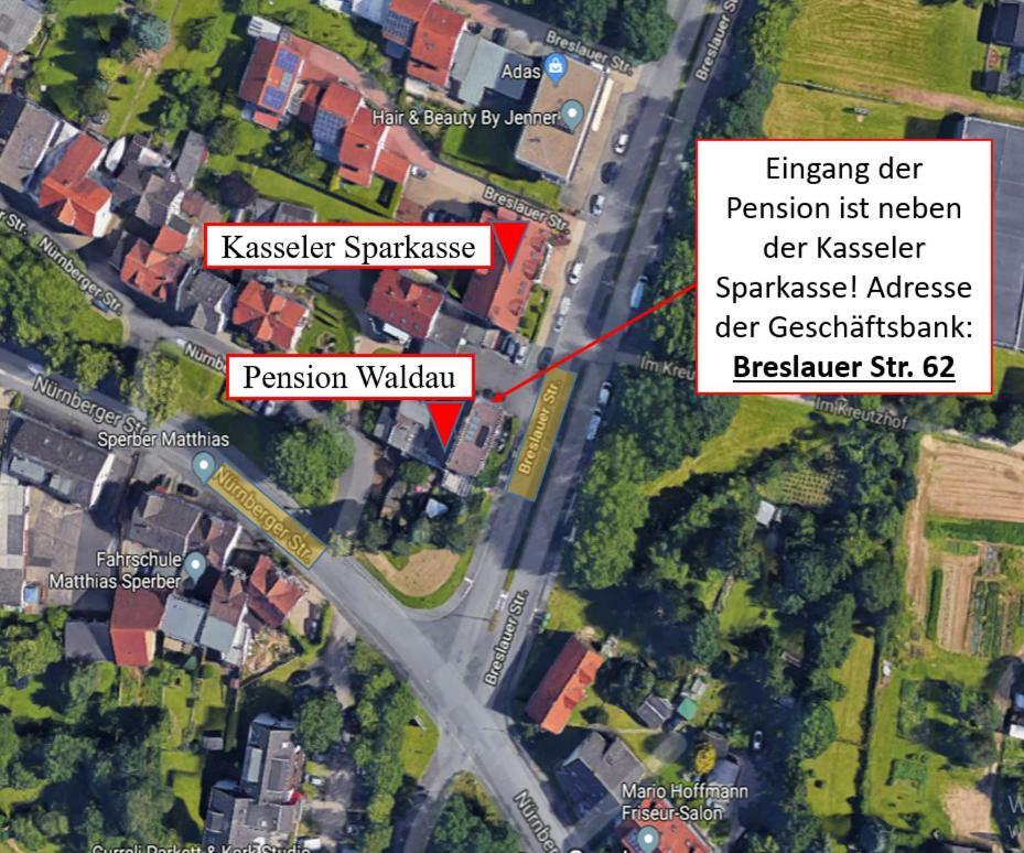 Pension Waldau Kassel Eksteriør bilde